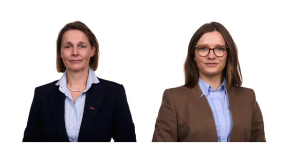 Portraitbilder von Martina Ansorge und Dr. Frederike Wistuba