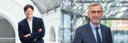 Conrad Clemens StM Kultus und Armin Schuster StM Innen im Portraifoto