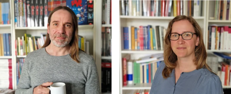 Porträtfotos von Jurleta und Girlich