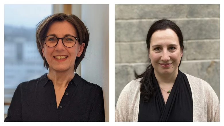 einzelne Portraits von beiden Referentinnen