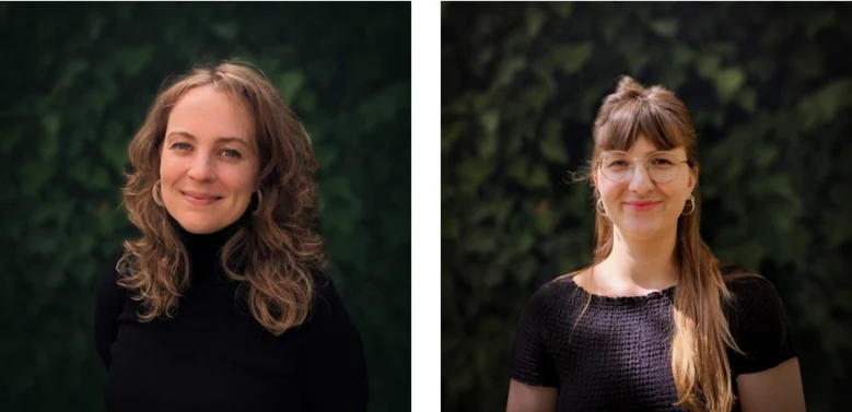 Portraits von Frau Rechenberg und Frau Golschewski