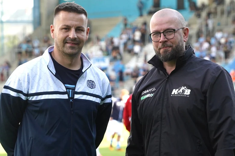 Benjamin Kahlert und Tommy Haeder nebeneinander