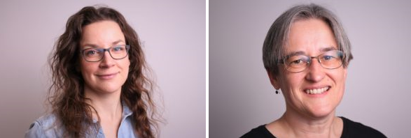 Portraitfoto von Frau Dribbisch und Frau Weber