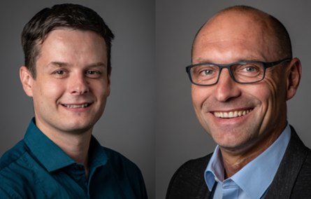 Portraitfotos von Eric Fischer und Henrik Hohenlohe